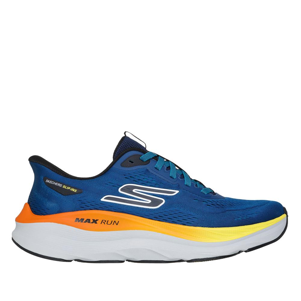 Boty pánské Skechers Slip-ins: Max Run 221000NVMT - tmavě modrě