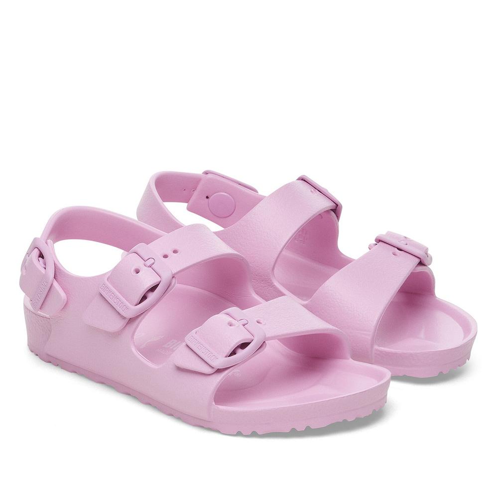 Sandále dětské Birkenstock Milano Essentials 1029544 - růžové