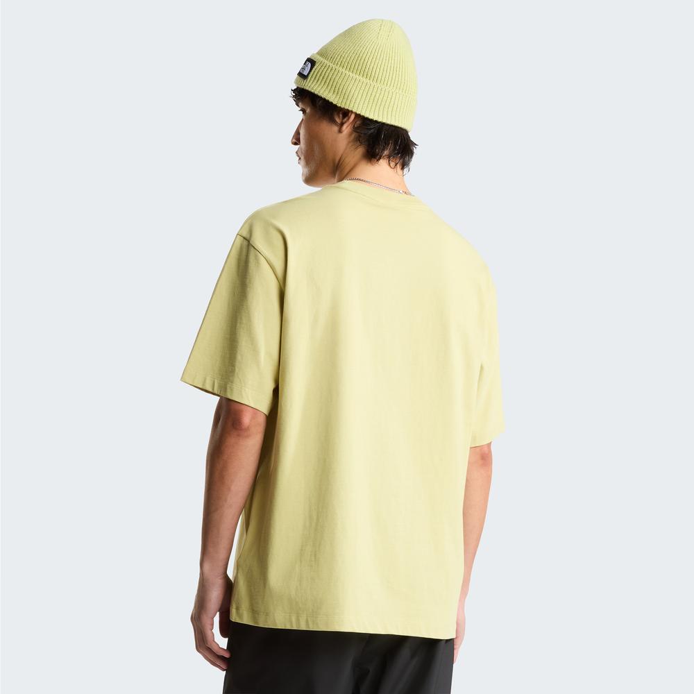 Pánská tričko The North Face Essential Simple Dome 0A8EVWG731 - žluté