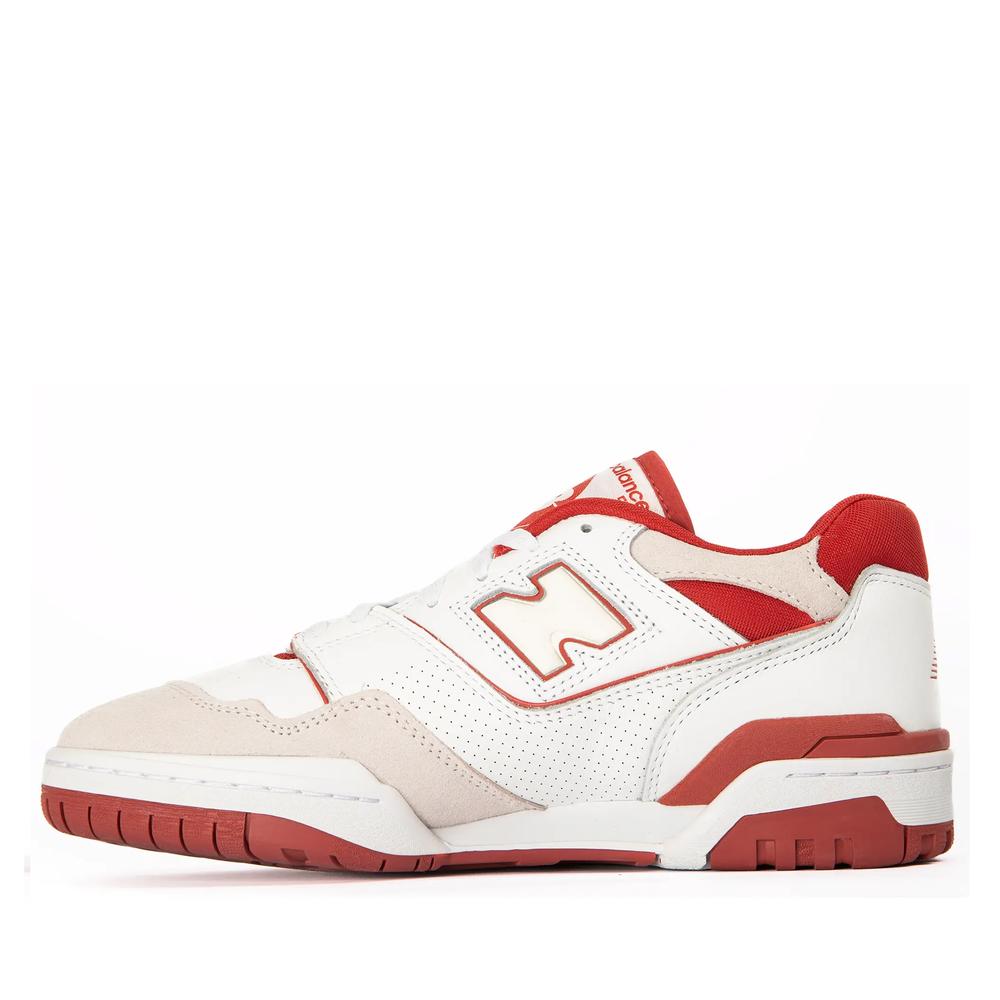 Unisex boty New Balance BB550STF - bílé
