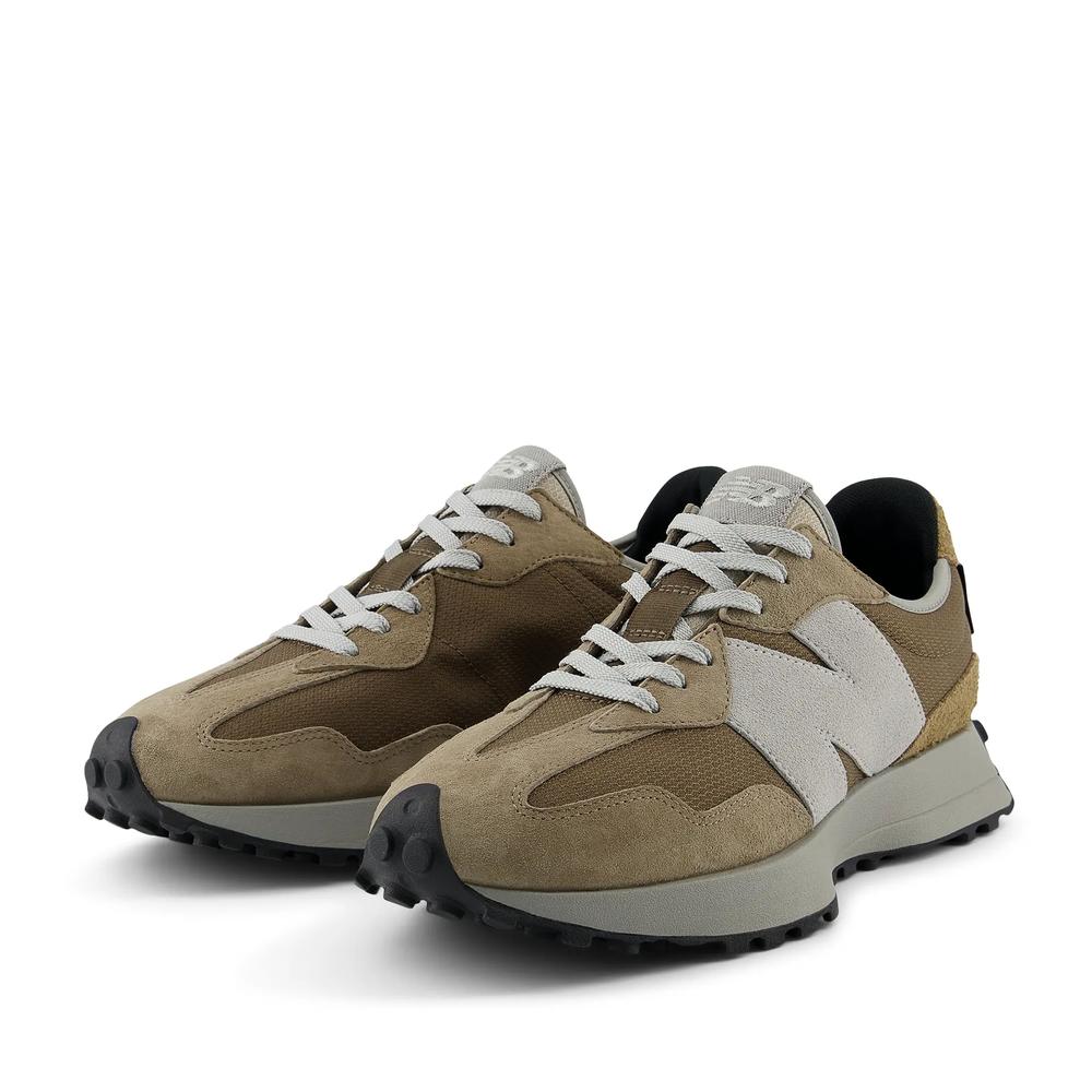 Unisex boty New Balance U327OA - hnědé