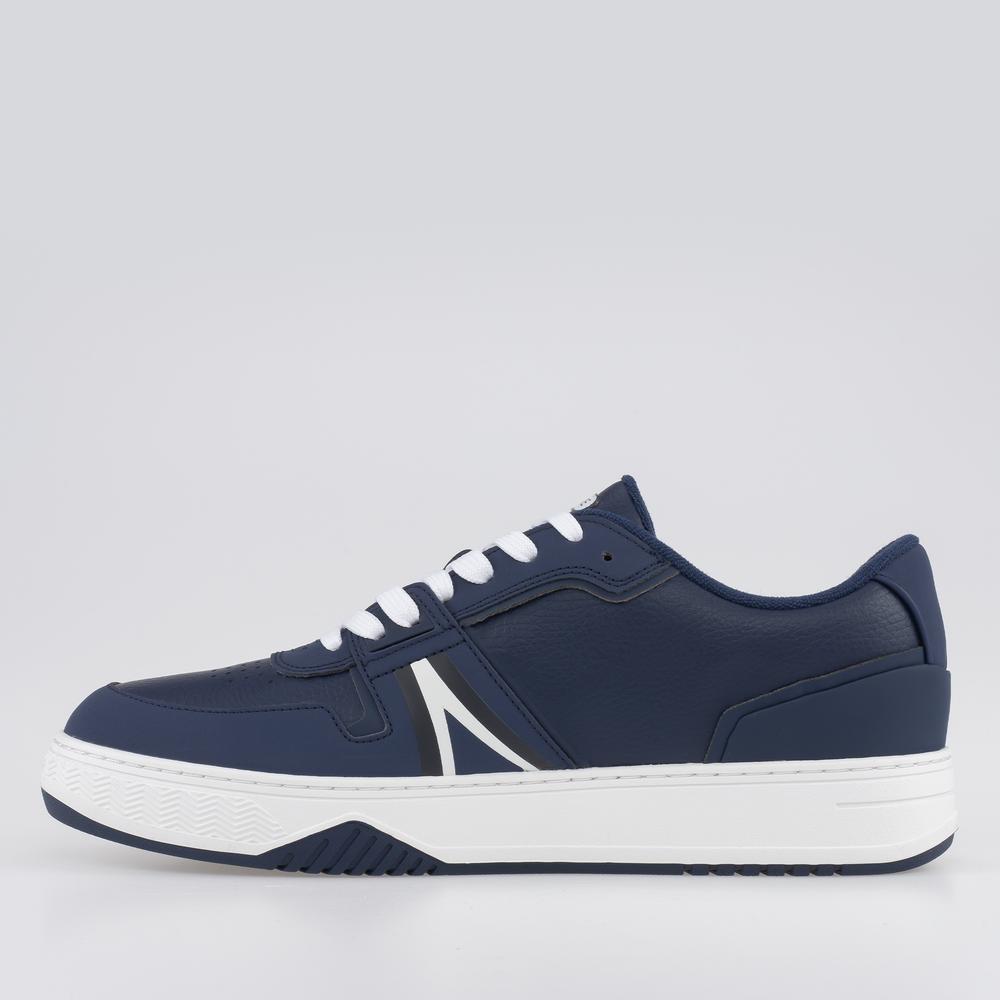 Boty Lacoste Leather Colour-Pop Trainers 743SMA0075-092 - tmavě modrě