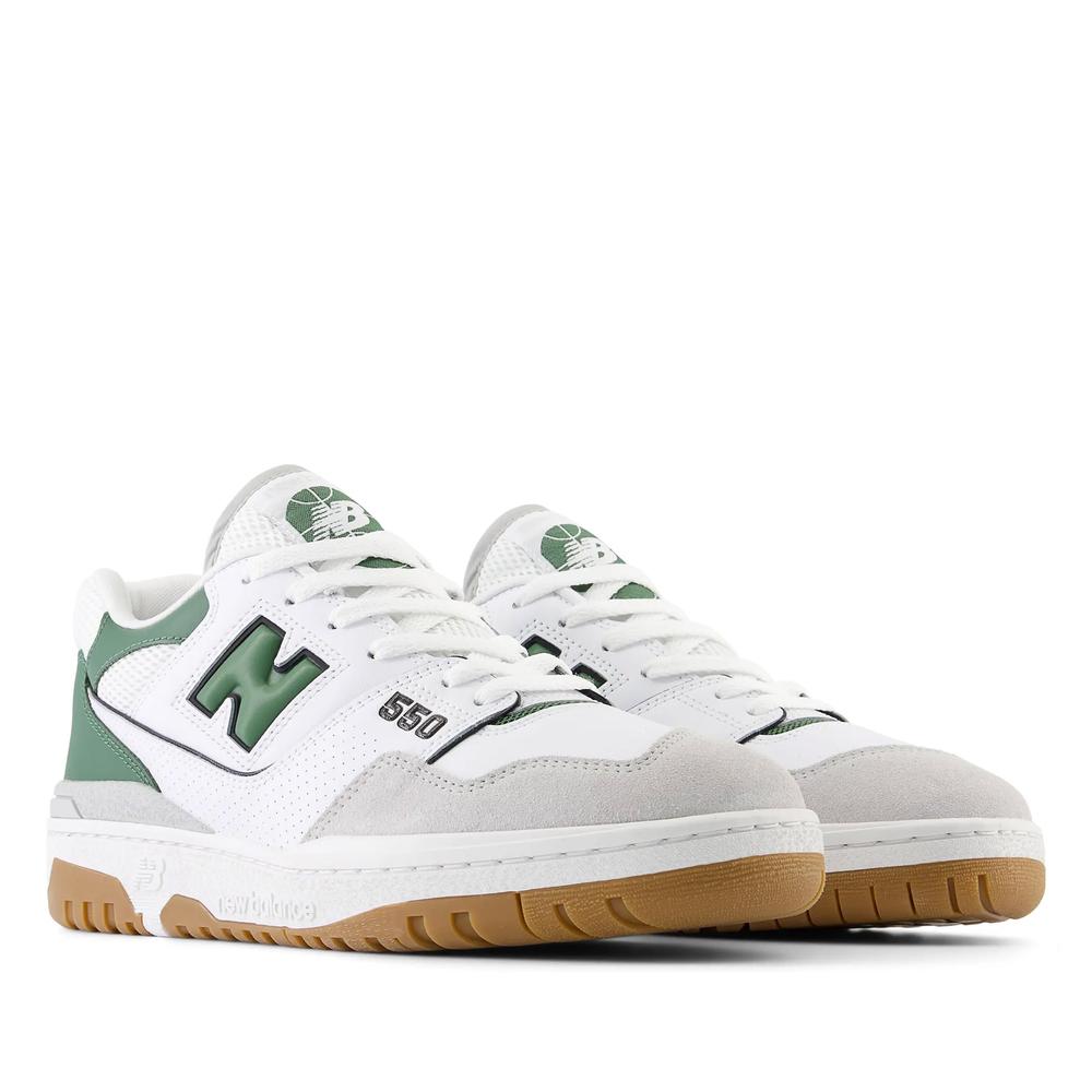 Unisex boty New Balance BB550ESB - bílé