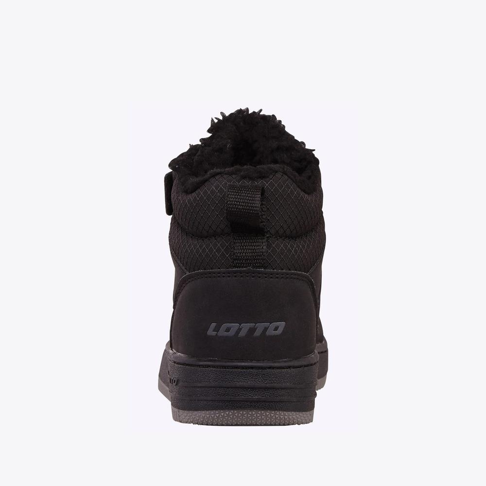 Dětské boty Lotto Prehna Fur 2600470K-1111 - černé