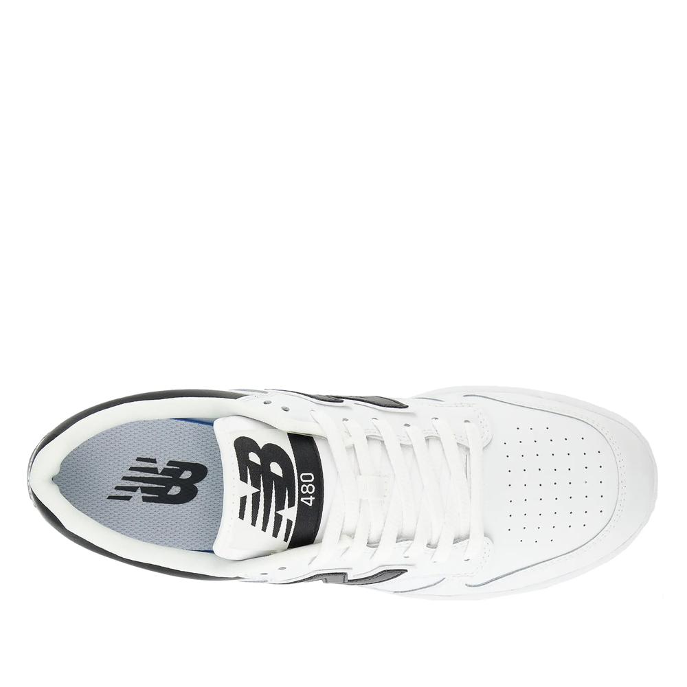 Boty New Balance BB480LBK - bílé