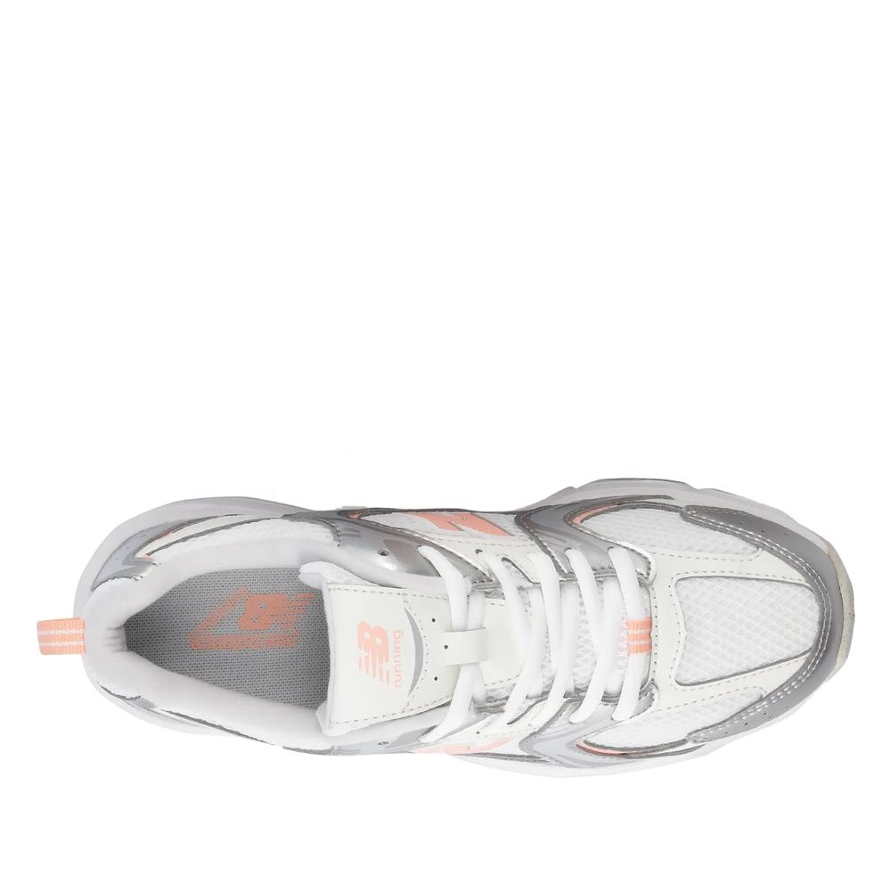 Dětské boty New Balance G5308SR - stříbně