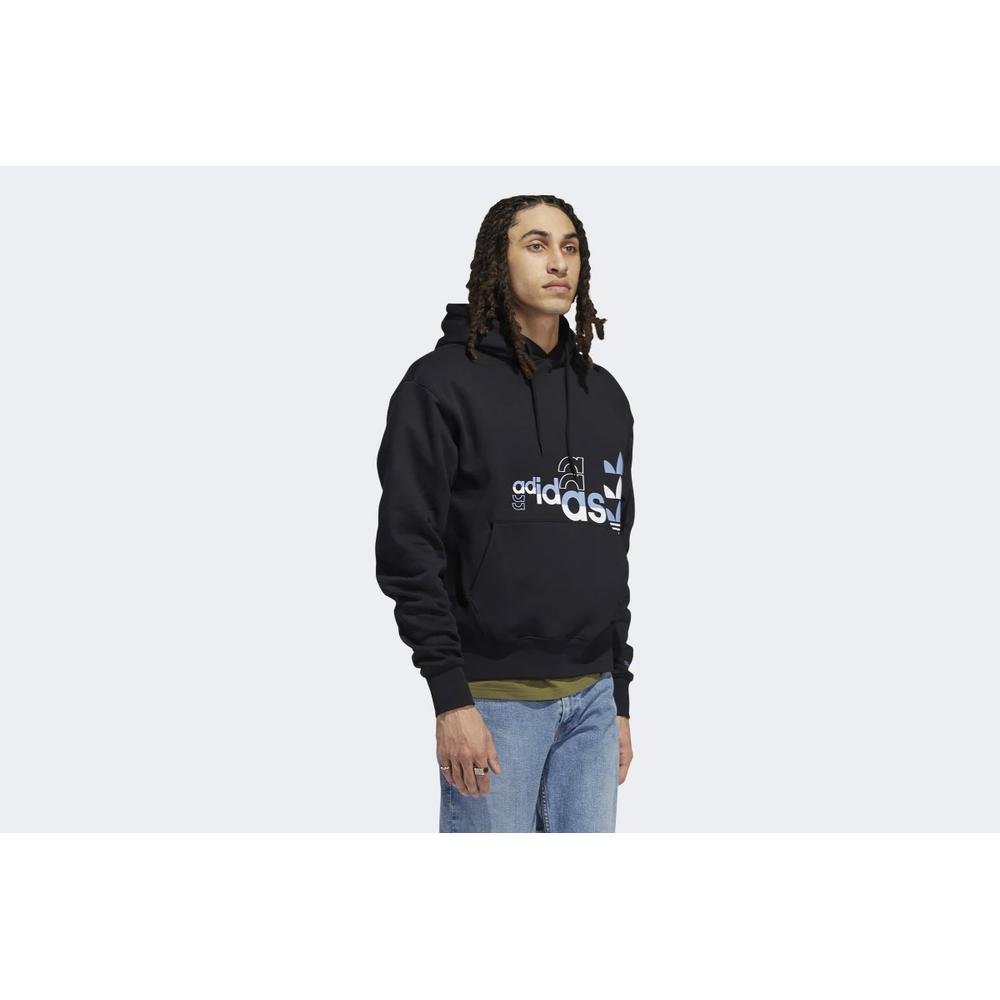 Mikina adidas Originals Logo Play Hoodie H31323 - černé