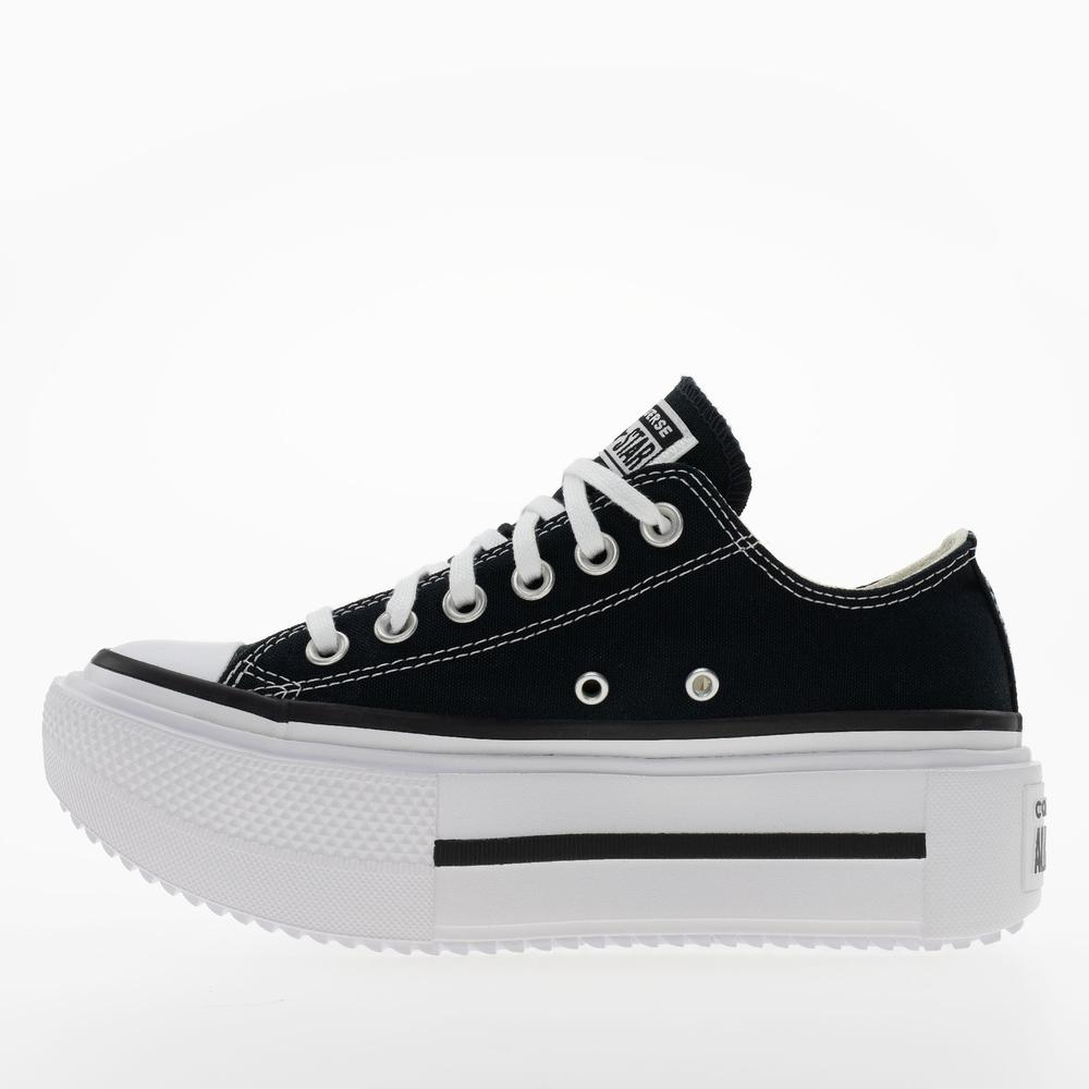 Dámské boty Converse Chuck Taylor All Star Lift Platform Leather A15490C - černé