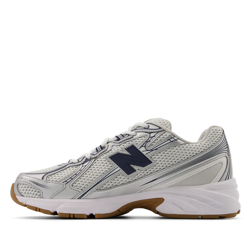 Unisex boty New Balance U740SN2 - stříbně