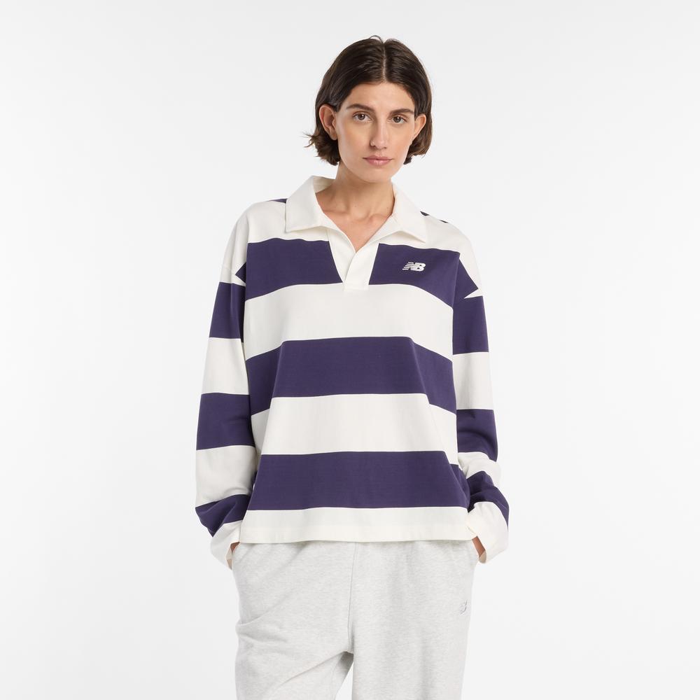 Dámské tričko New Balance WT53522BOY - tmavě modrě