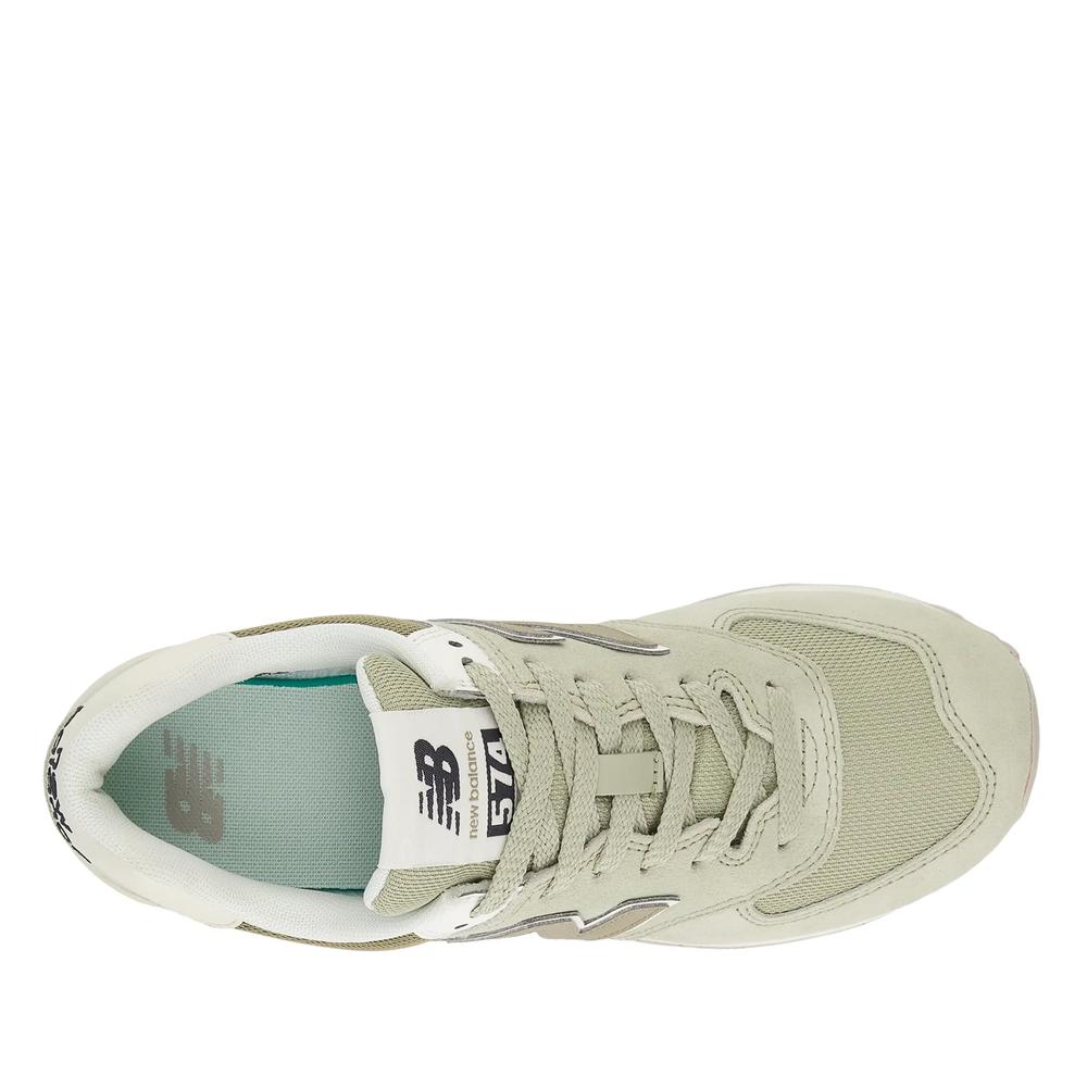 Boty New Balance WL574DP2 - zelené