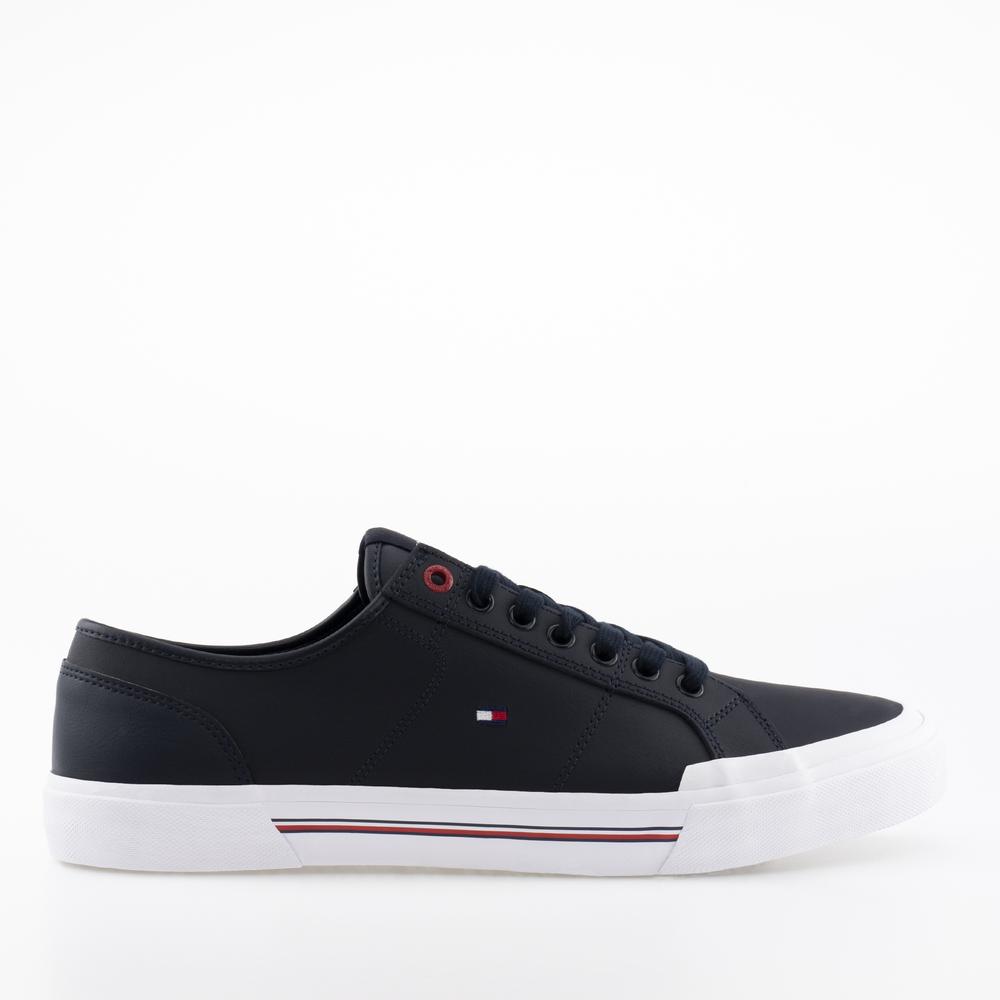 Boty Tommy Hilfiger Core Corporate Vulc FM0FM04561-DW5 - tmavě modrě