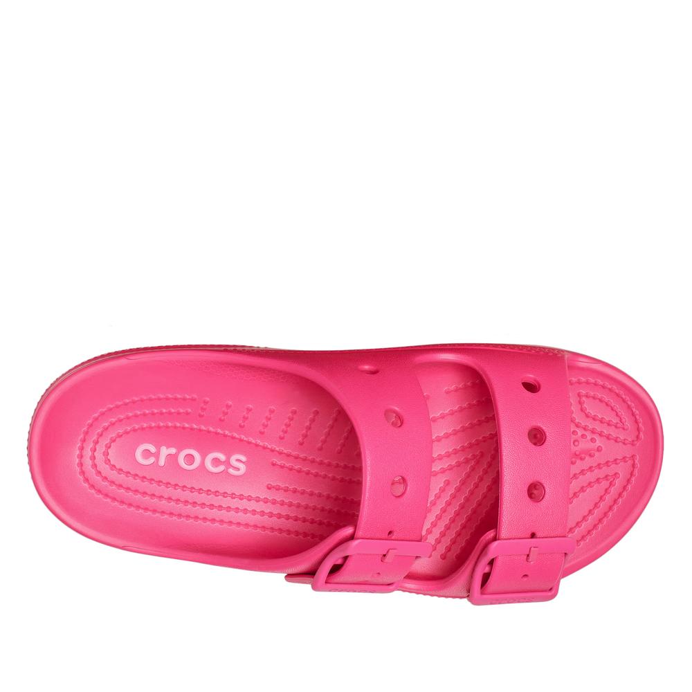 Dámské Žabky Crocs Saturday Sandal 213586-6ZQ - růžové