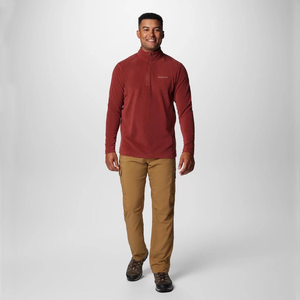 Sportovní mikina Columbia Klamath Range II Half Zip 1352472682 - červené