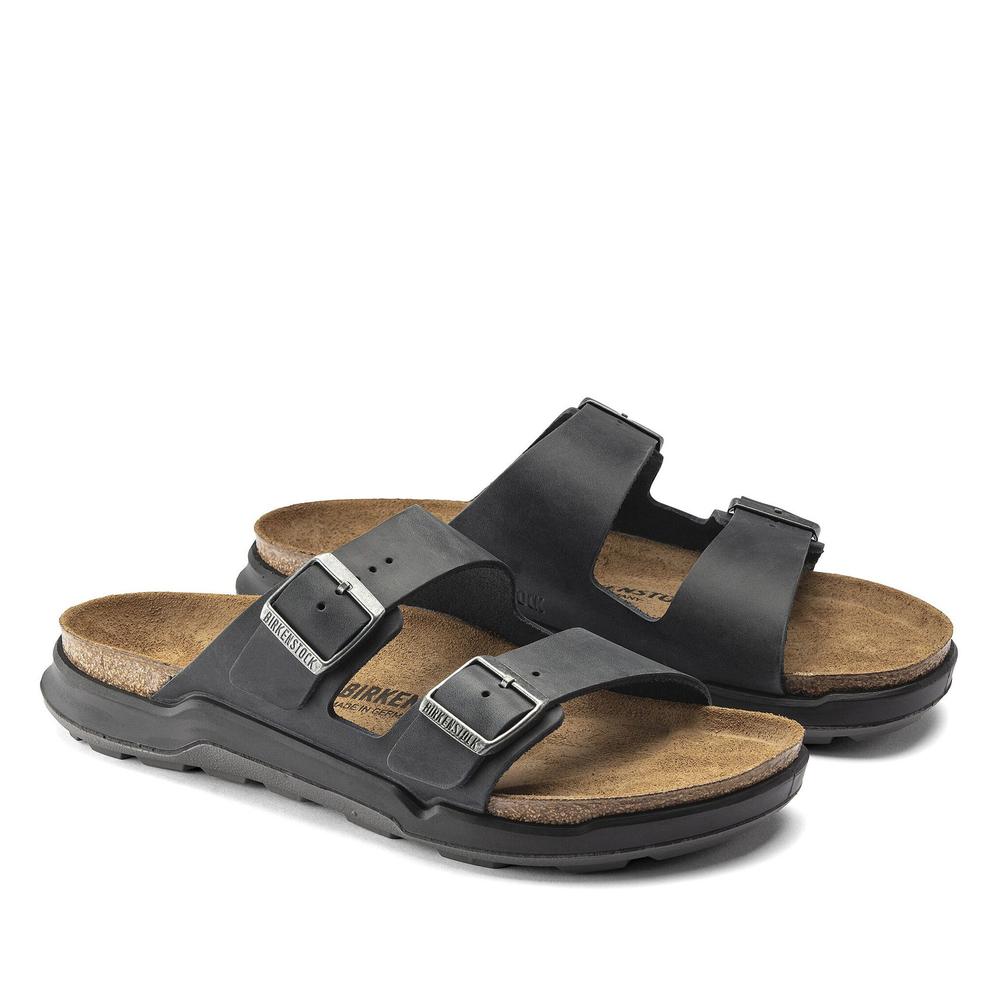 Žabky pánské Birkenstock Arizona Crosstown 1018461 - černé