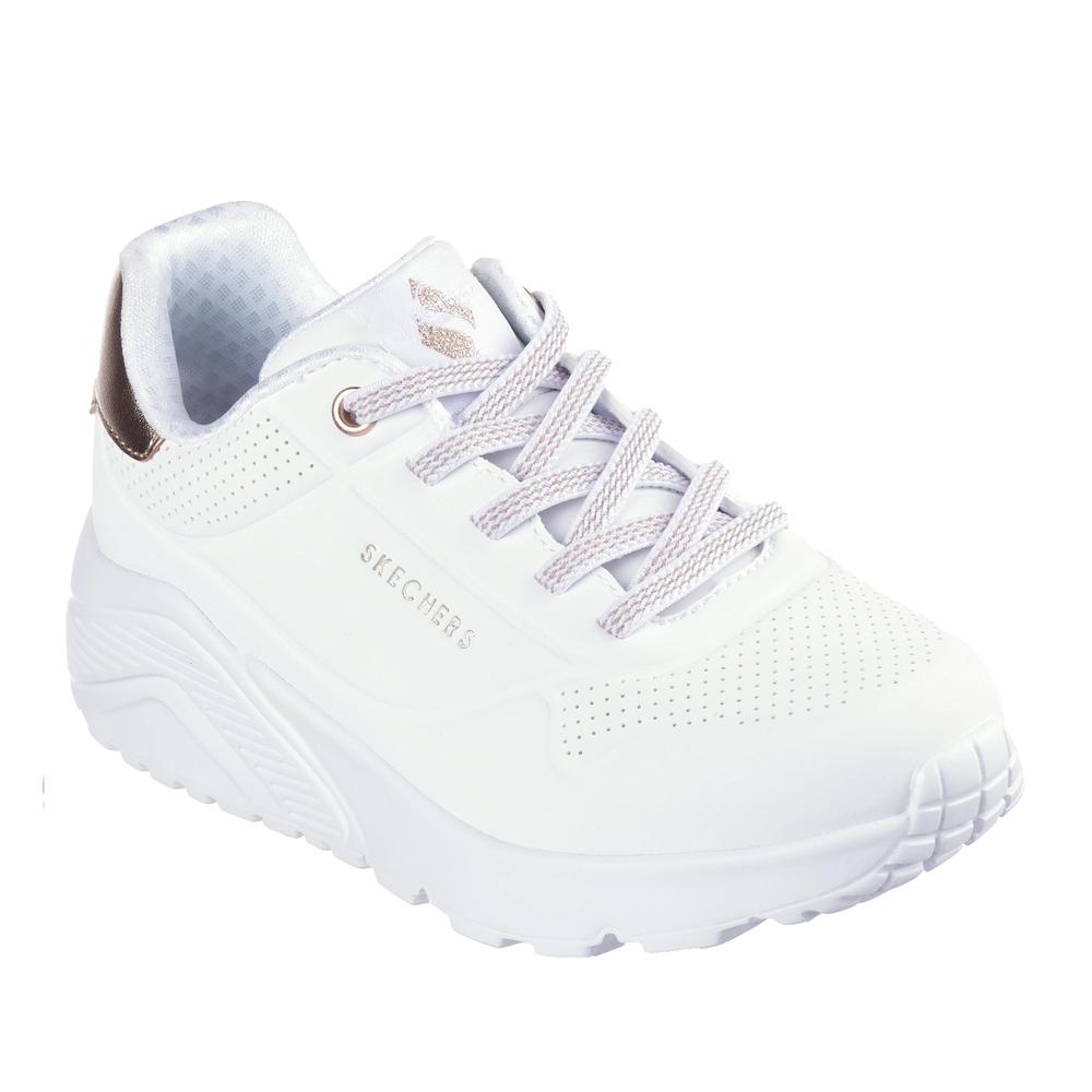 Dětské boty Skechers Uno Lite 310384LWHT - bílé