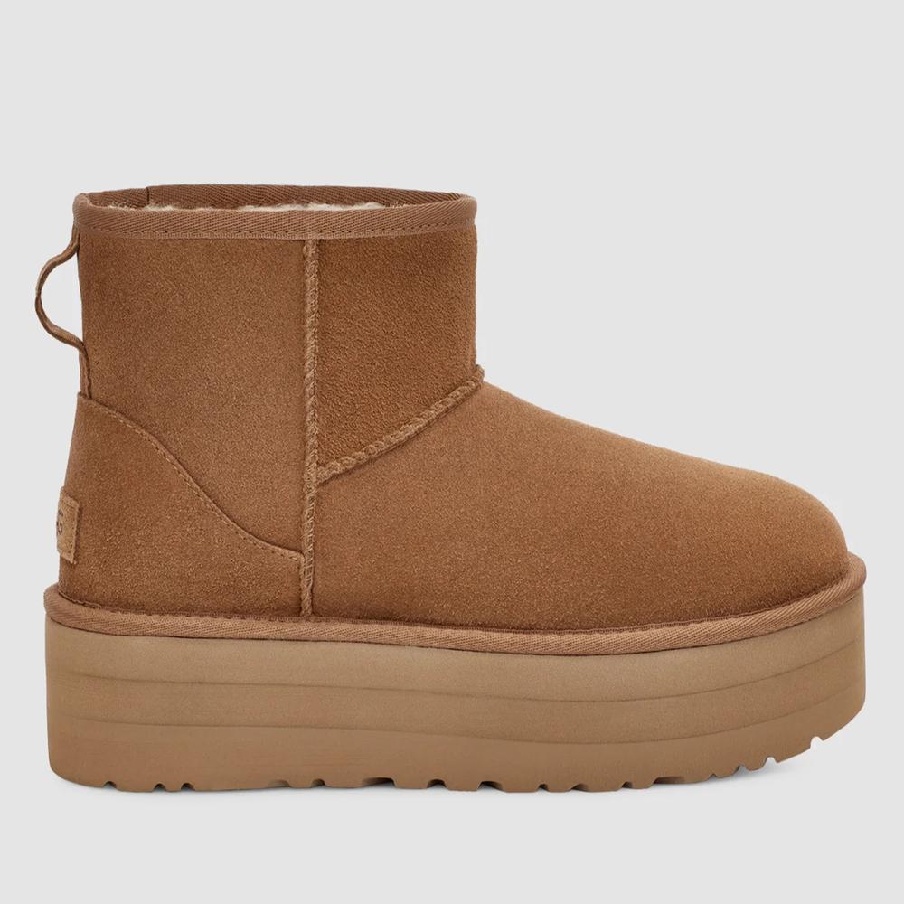 Boty dámské UGG Classic Mini Platform 1134991-CHE - hnědé