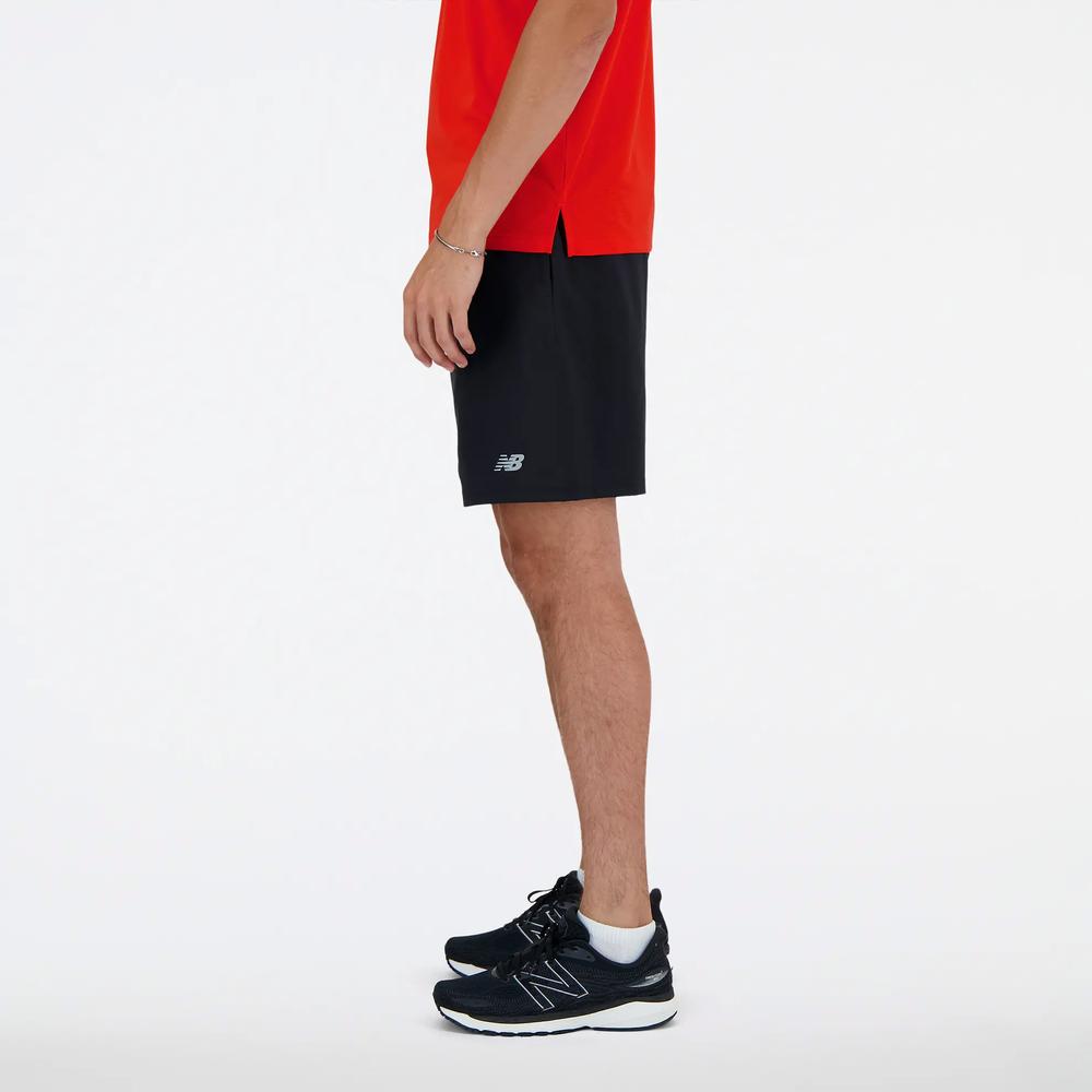 Pánské šortky New Balance MS41232BK - černé