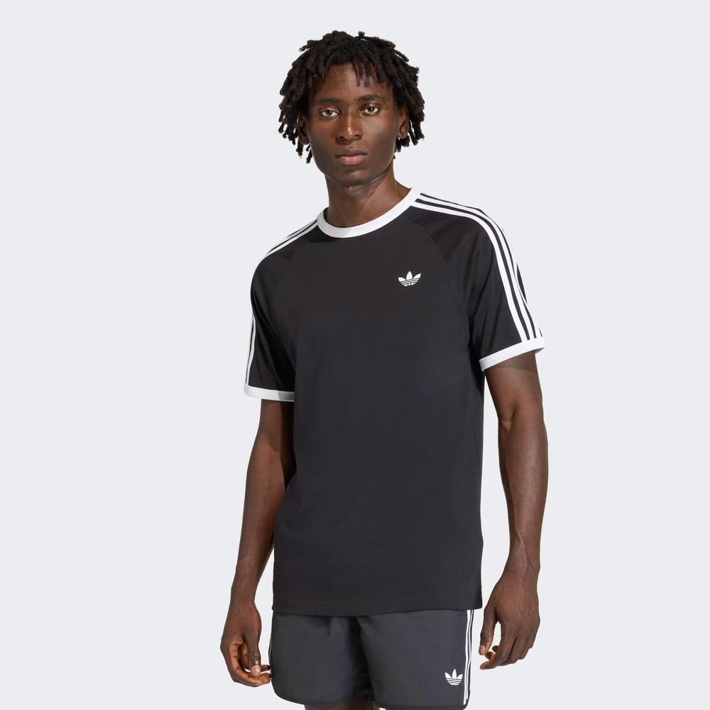 Pánské tričko adidas Originals 3-Stripes KE3538 - černé
