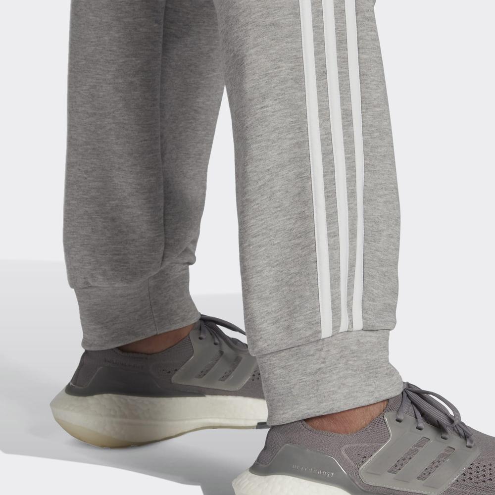 Kalhoty adidas Sportswear Future Icons 3-Stripes Regular Fit H57312 - šedivé