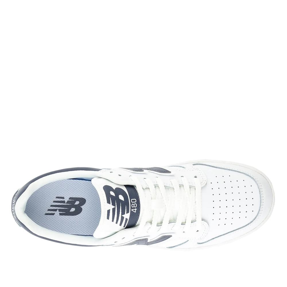 Boty New Balance BB480LWE - bílé