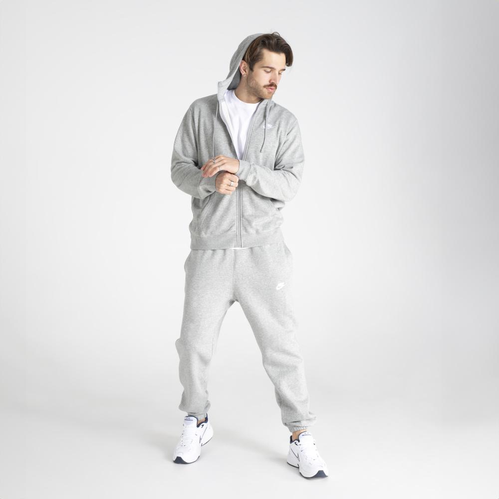 Sportovní tepláky Nike Sportswear Club Fleece BV2737-063 - šedivé
