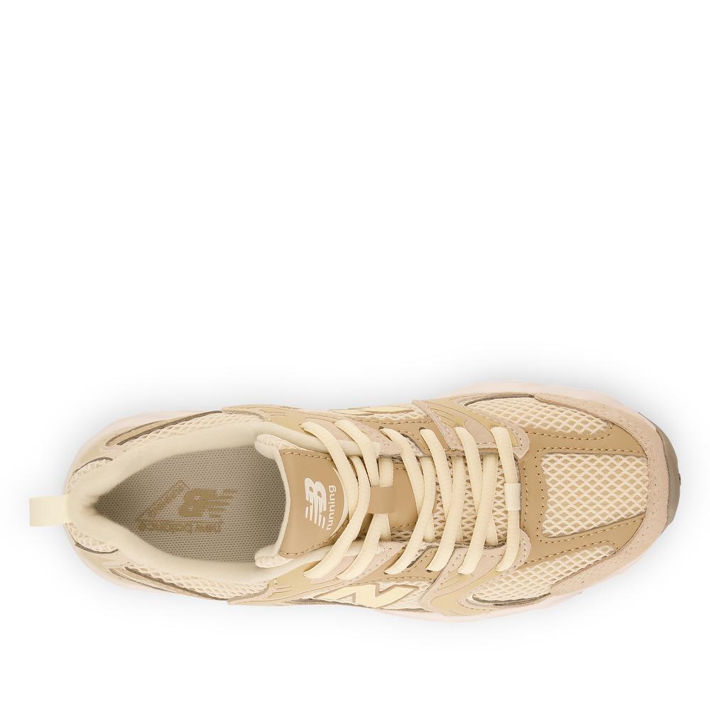 Dětské boty New Balance G5303QO - béžové