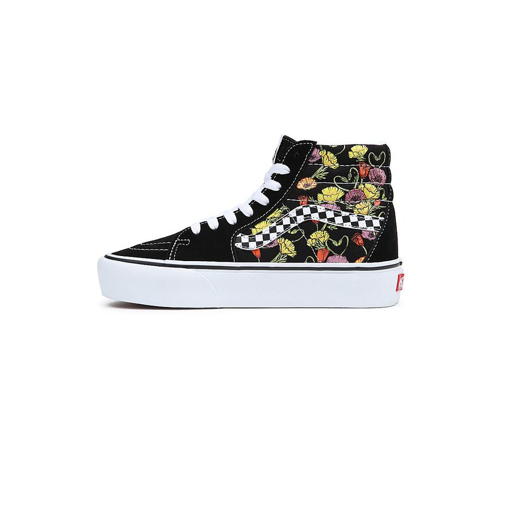 Boty Vans SK8-HI Platform 2.0 VN0A5KY2BML1 - černé