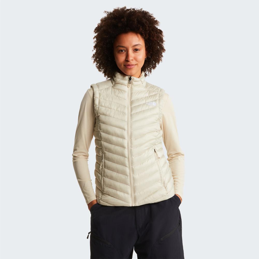 Dámská vesta The North Face Huila 0A8DW5DOM1 - béžové