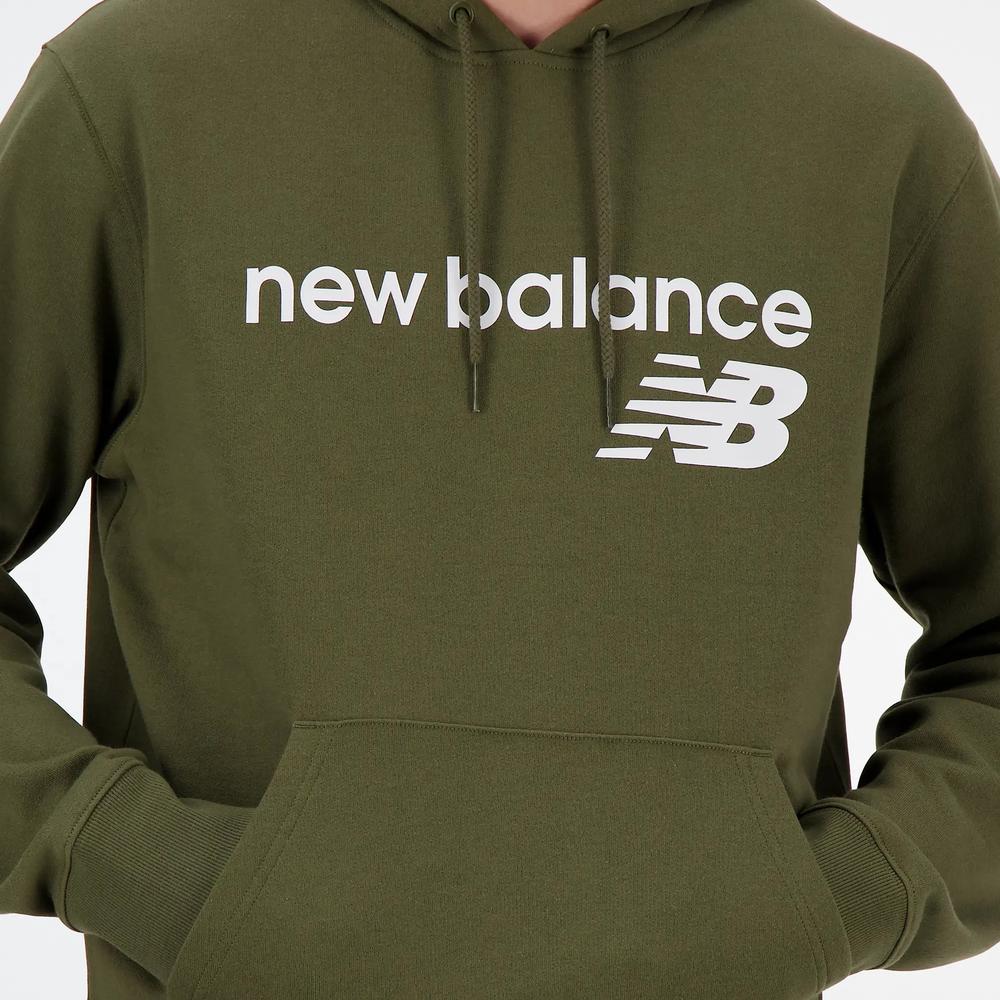 Pánská mikina New Balance MT03910DMO - zelené