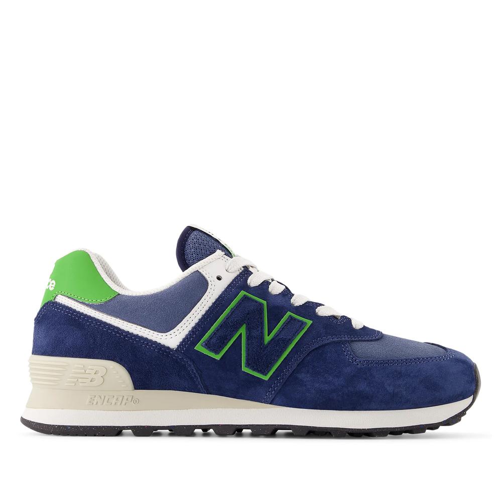 Unisex boty New Balance U574QBL - tmavě modrě
