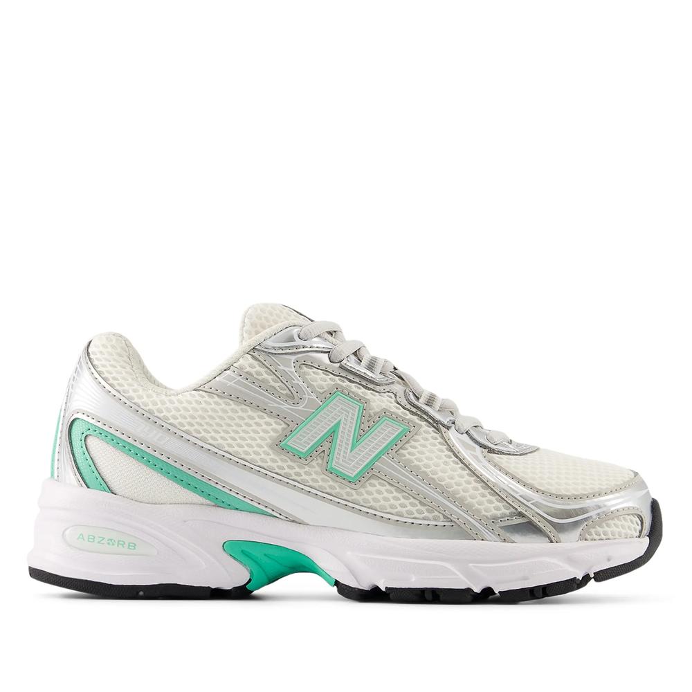 Dětské boty New Balance G7402H8 - bílé