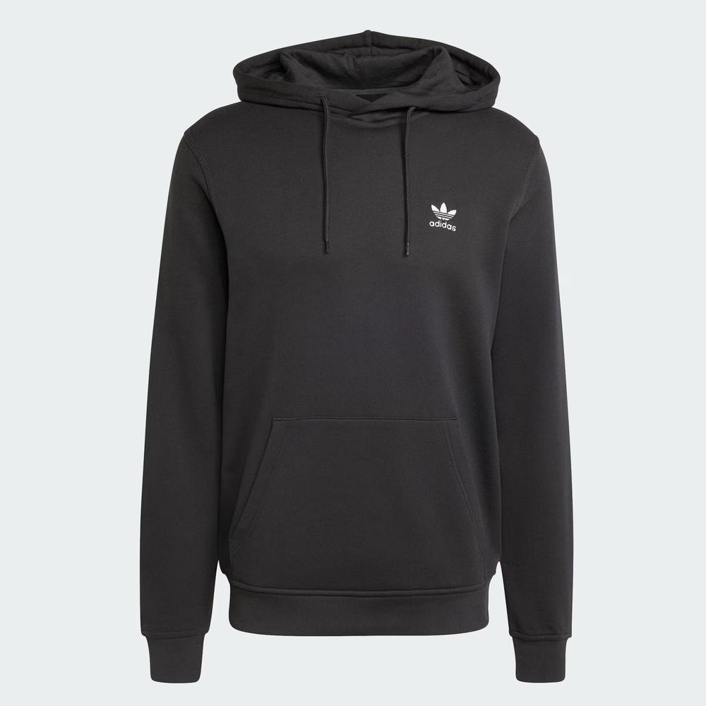 Pánská mikina adidas Originals Trefoil Essentials Hoodie French Terry JD2404 - černé