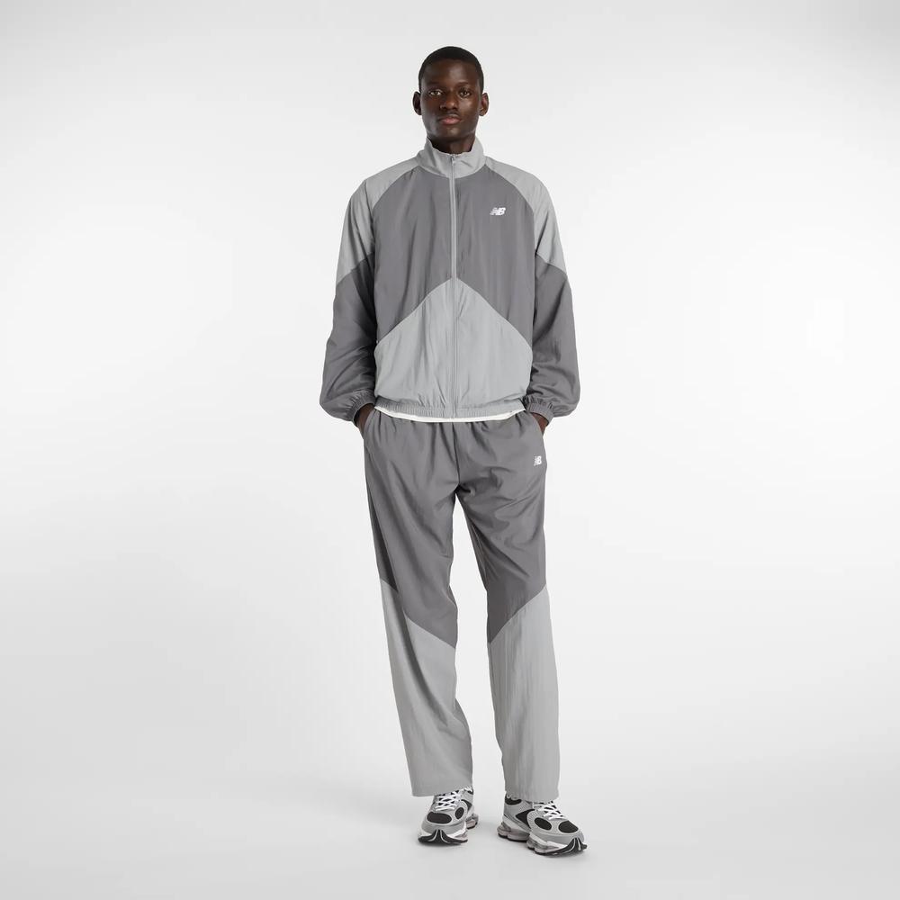 Pánská bunda New Balance MJ61J73YCAS - šedivé