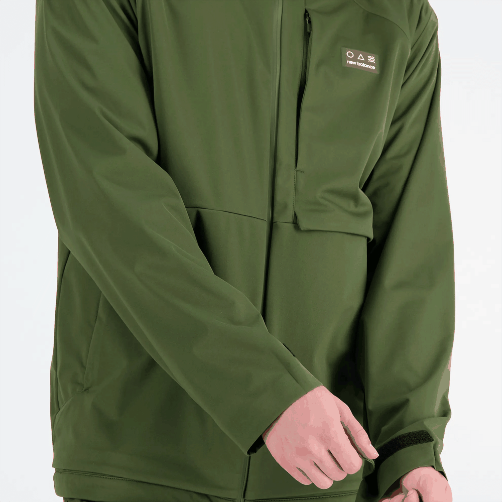 Pánská bunda New Balance MJ33276KOU - zelené