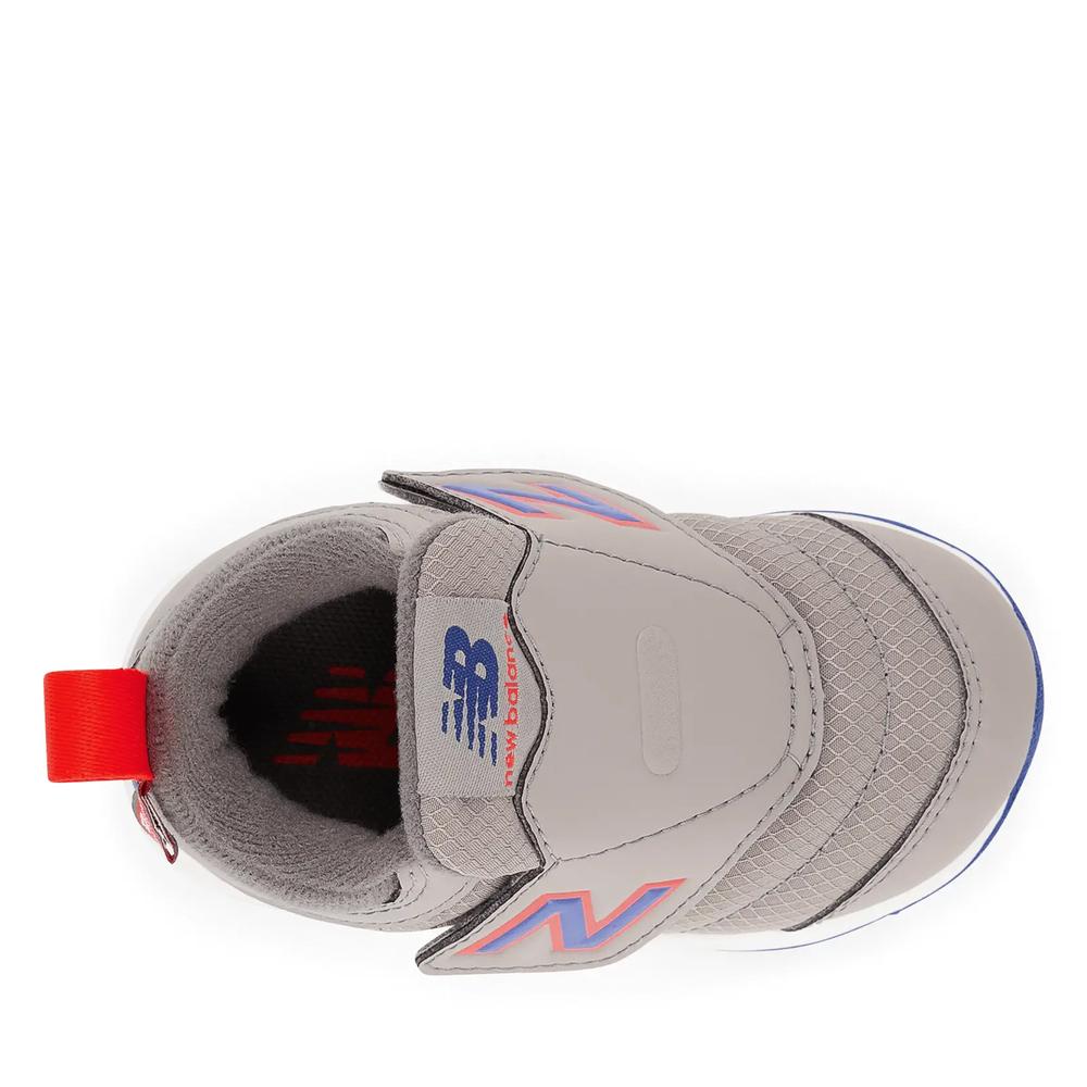 Dětské boty New Balance ITCOZYGB – šedé