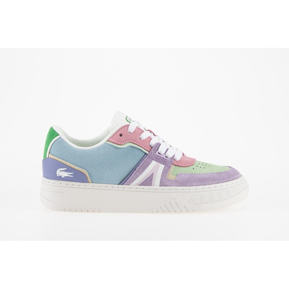 Boty Lacoste Leather and Suede Colour-Block 743SFA0073-AMK - různobarevné