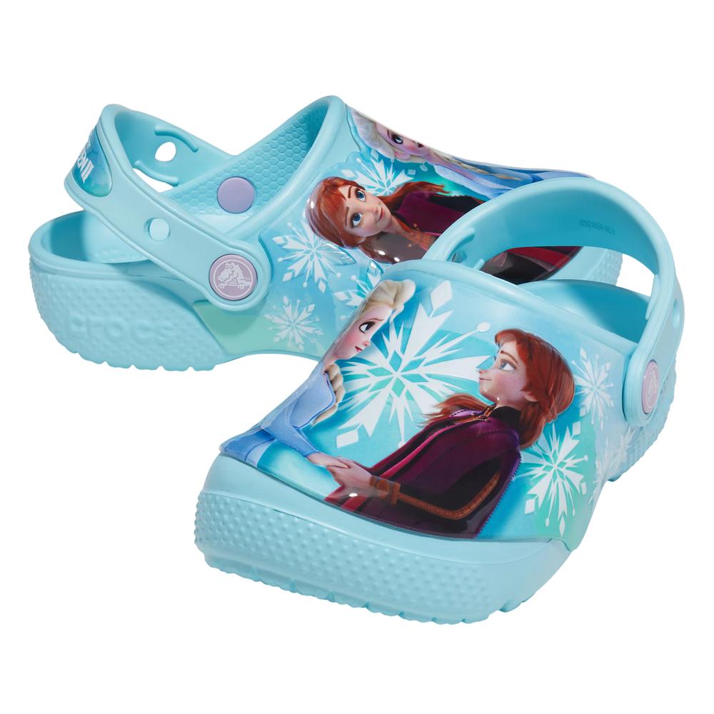 Žabky Crocs Toddler Fun Lab Disney Frozen II Clog 206804-4O9 - modré