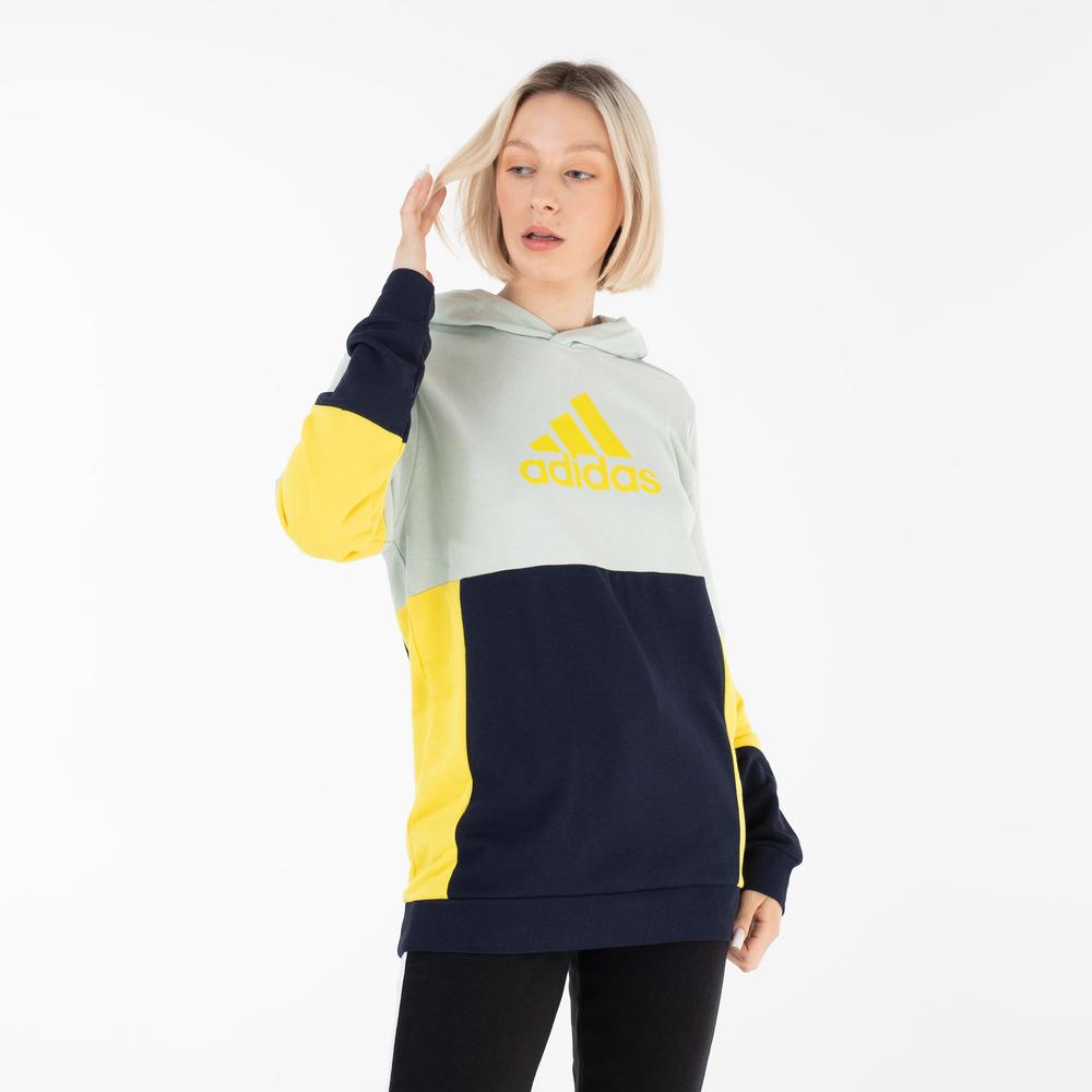 Mikina adidas Colorblock Fleece HN8567 - různobarevné