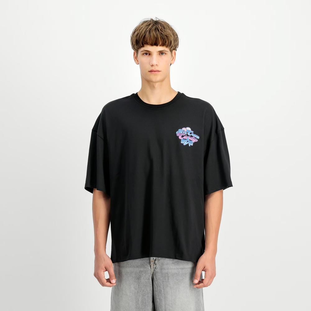 Tričko Alpha Industries Candy Crew 14850903 - černé
