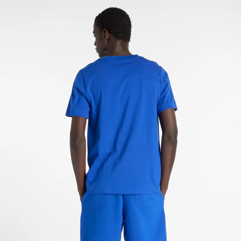 Pánské tričko New Balance MT41502BUM - modré