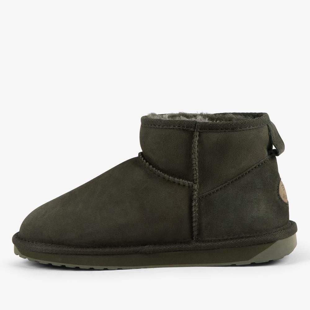 Dámské boty Emu Australia Stinger Micro W10937OLID - zelené