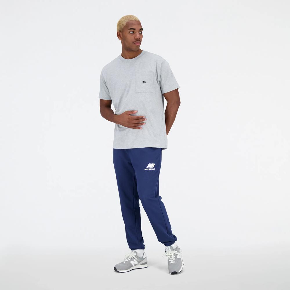 Pánské tričko New Balance MT31542AG – šedé