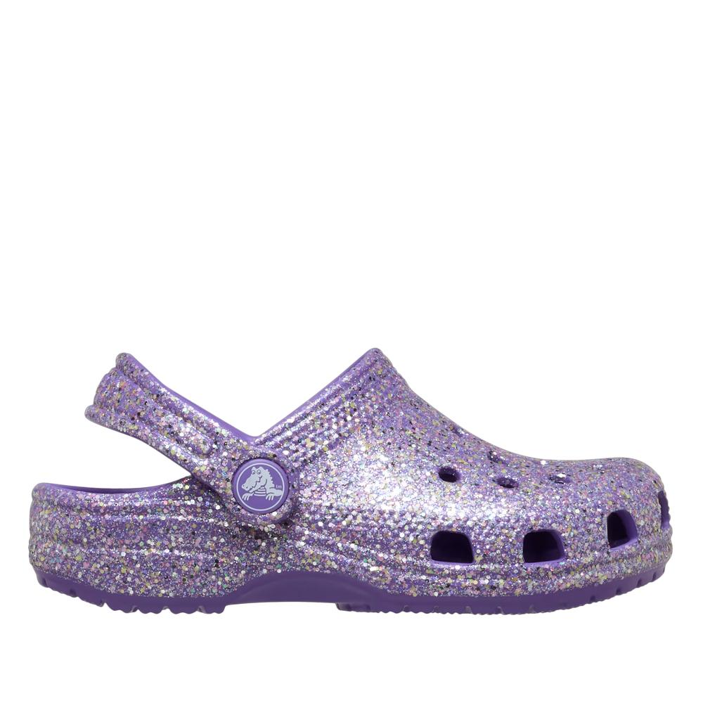 Žabky Crocs Classic Fantasy Glitter Clog 212562-510 - fialové