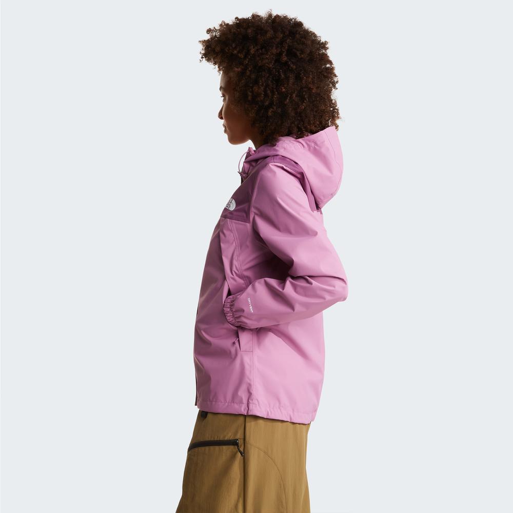 Bunda dámské The North Face Antora Rain Jacket 0A8BKDK221 - fialové