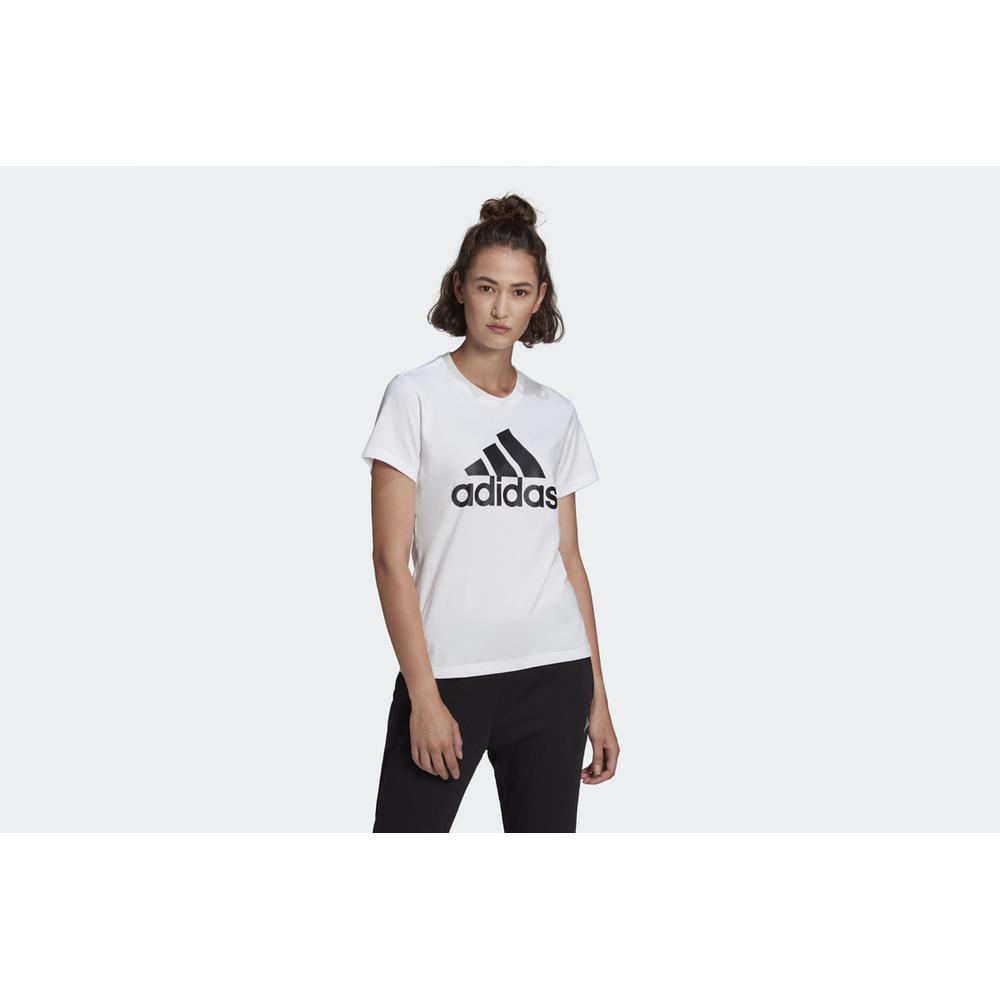 Tričko adidas Loungewear Essentials Logo Tee GL0649 - bílé