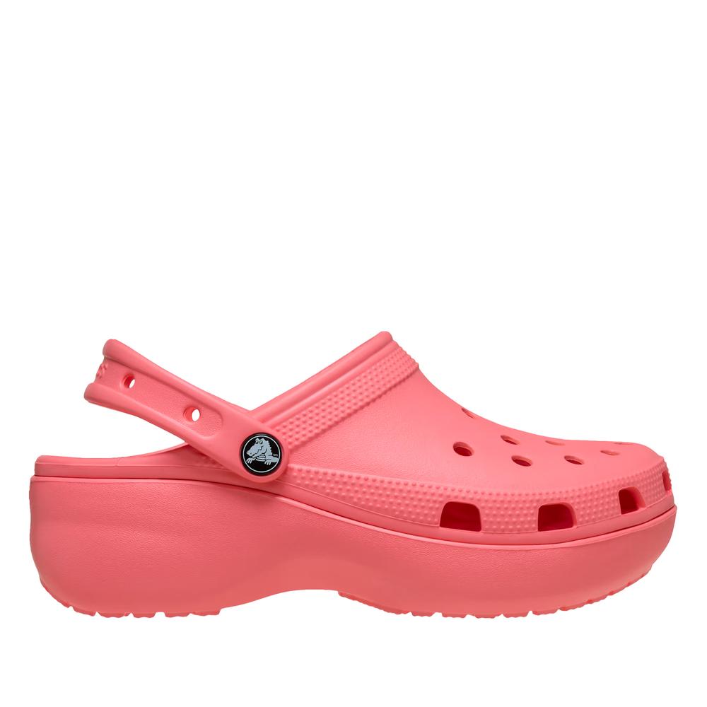 Žabky dámské Crocs Classic Platform Clog 206750-6UI - růžové
