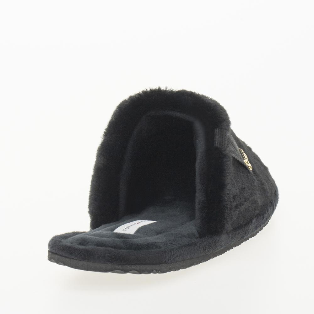 Žabky Tommy Hilfiger Comfort Home Slipper FW0FW08138-BDS - černé