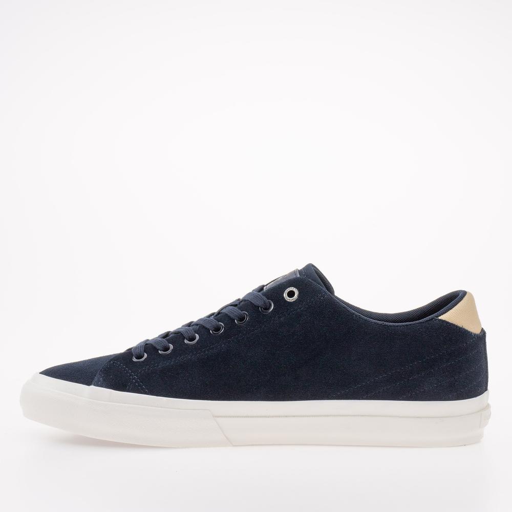 Boty Tommy Hilfiger Hi Vulc Street Low Suede FM0FM04590-DW5 - tmavě modrě
