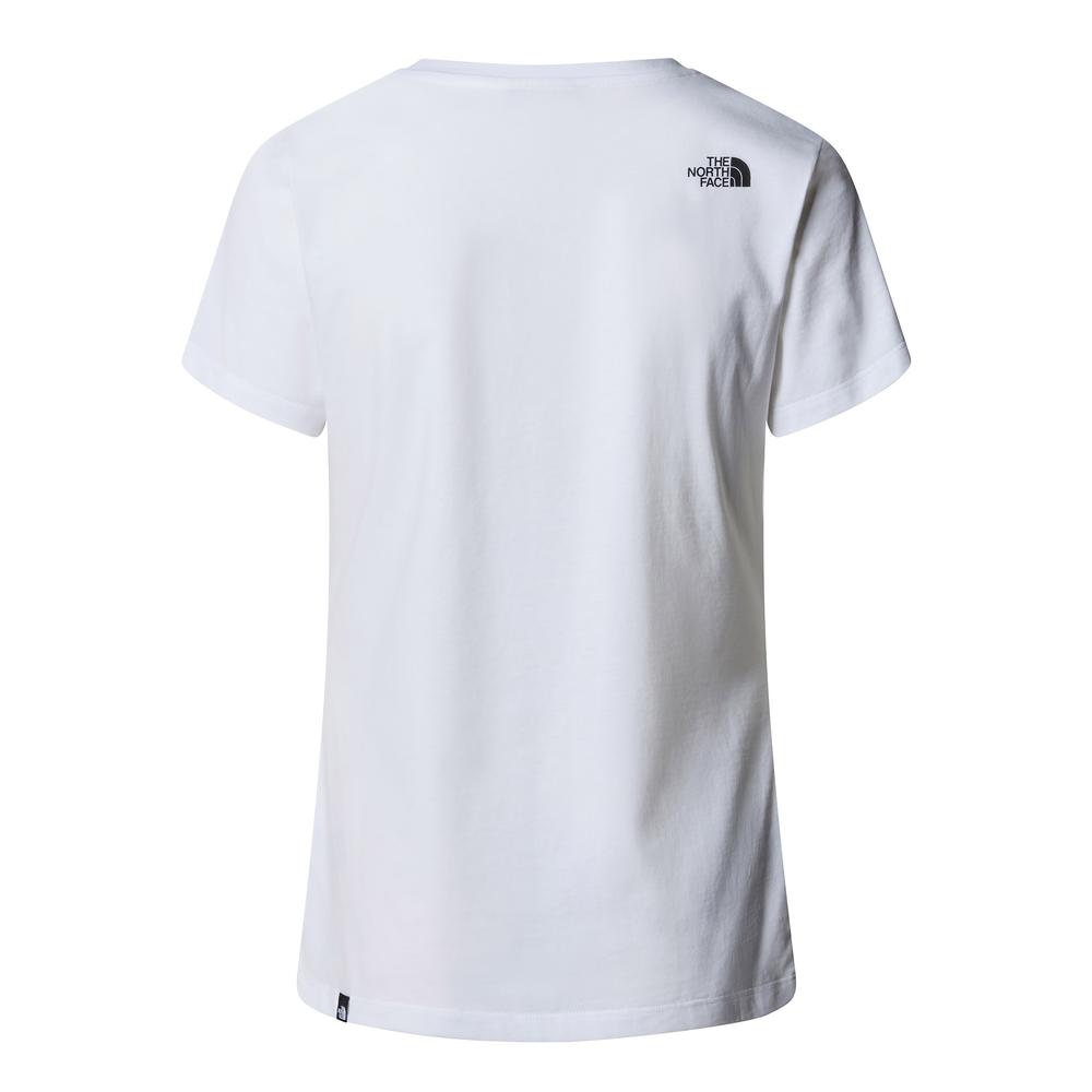 Tričko The North Face Simple Dome 0A87NHFN41- bílé